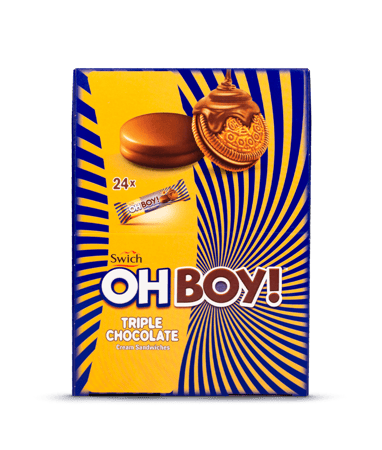 بيكاديلي سويتش | أوه بوي تربل شوكولاتة  | 23 جرام × 24 حبه