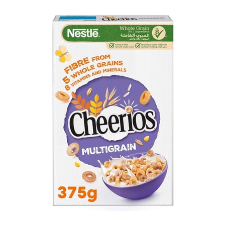 نستله | تشيريوس رقائق الافطار حبوب كاملة متنوعة  | 375 جرام