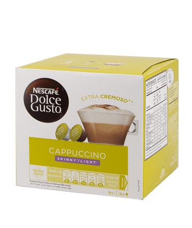 كبسولات دولتشي | كابتشينو سكيني لايت