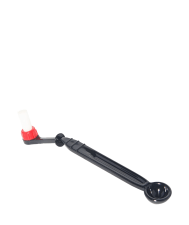 فرشاة مع ملعقة