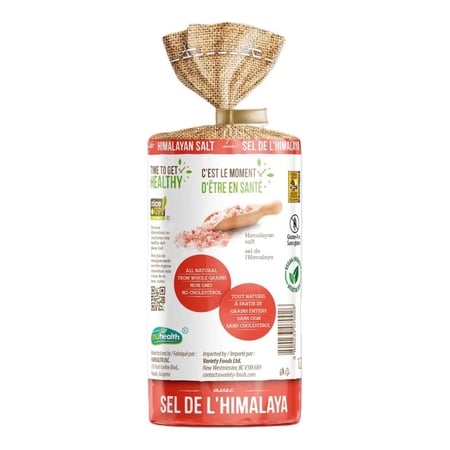 رايس أب | كيك حبوب الأرز مع ملح الهيمالايا | 120 جرام