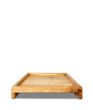 صحن تقديم | خشب مربع صغير