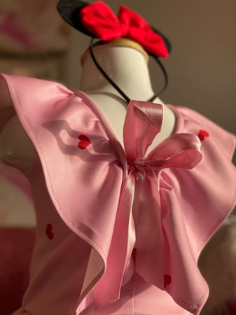 فستان ميني ماوس االقلب