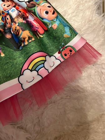 Cocomelon girl dress فستان كوكوميلون