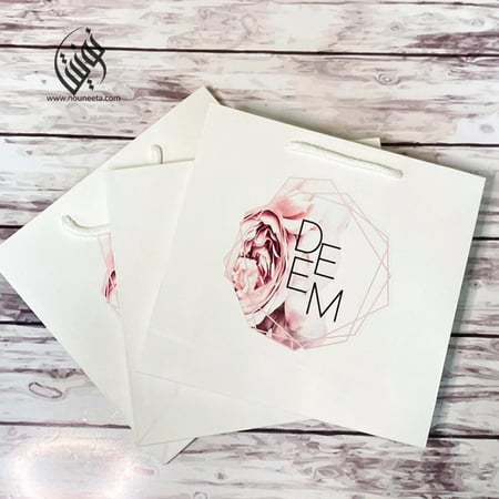 كيس بثيم بيونيا أحمر