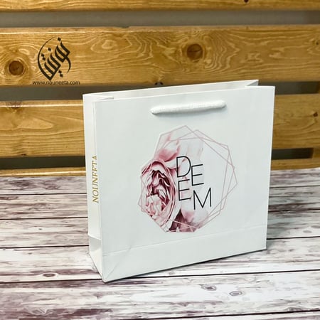 كيس بثيم بيونيا أحمر