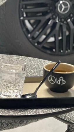 ملعقة إسبريسو سوداء M36