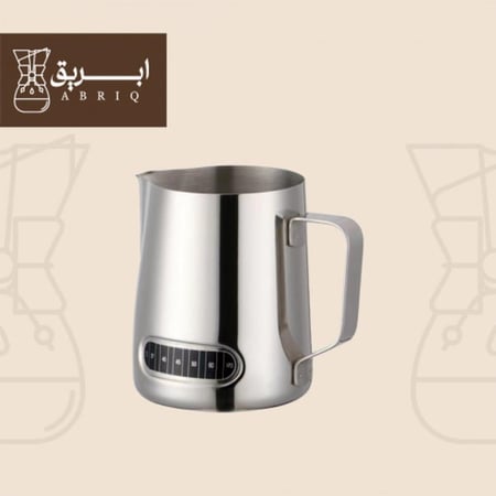 بتشر المونيوم تبخير حليب مع مقايس حرارة  - 600 مل