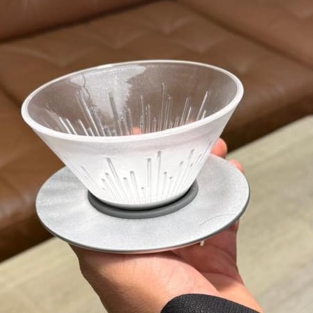 قمع ترشيح مخروطي 01 مع قاعدة