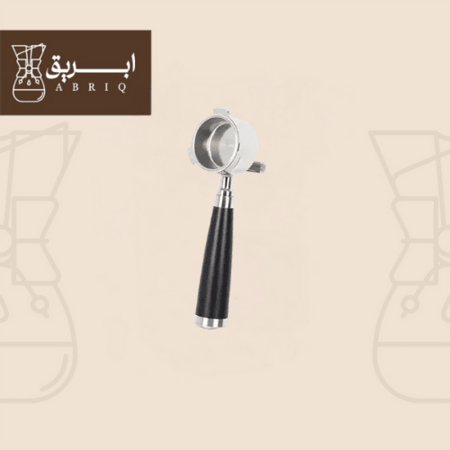 بورتافلتر 51 مم بمقبض أسود أنيق من إبريق