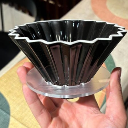 قمع ترشيح سيراميك 02 بتصميم أوريغامي