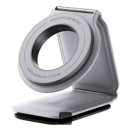 حامل هاتف السيارة المغناطيسي من سلسلة Baseus C02 Prime Trip، قابل للدوران 360 درجة، قابل للطي -