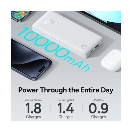 بيسوس باور بنك 15واط 10000ملي امبير