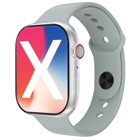 ساعة يد ذكية ايروفيت رياضية 2.01 بوصة مقاومة للماء رمادي بورودو