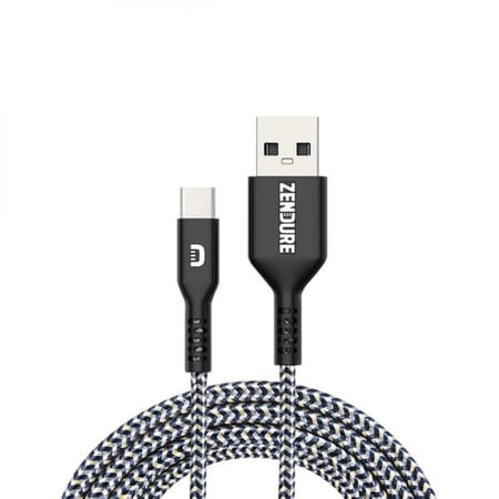 كيبل يو اس بي تايب سي 1 متر - اسود ZENDURE