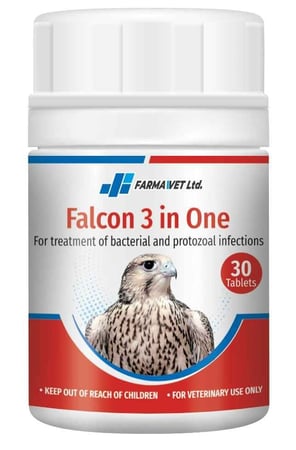 Falcon 3 in One علاج ثلاثي للبكتريا والكوكسيدا والقلاع