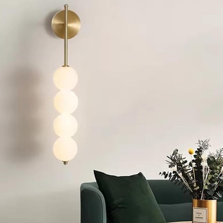 Wall lamp-F34/GD جداري لايتبول الذهبي