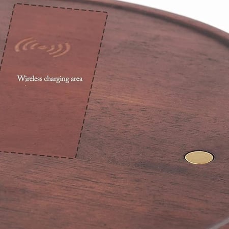 544 (USB+Wireless Charging）إنارة الطاولة بشاحن لاسلكي