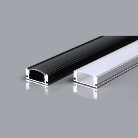 بروفايل المنيوم XT-164 - ظاهر - مجرى شريط الليد