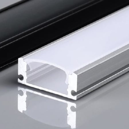 بروفايل المنيوم XT-164 - ظاهر - مجرى شريط الليد