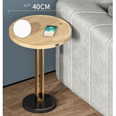 544 (USB+Wireless Charging）إنارة الطاولة بشاحن لاسلكي