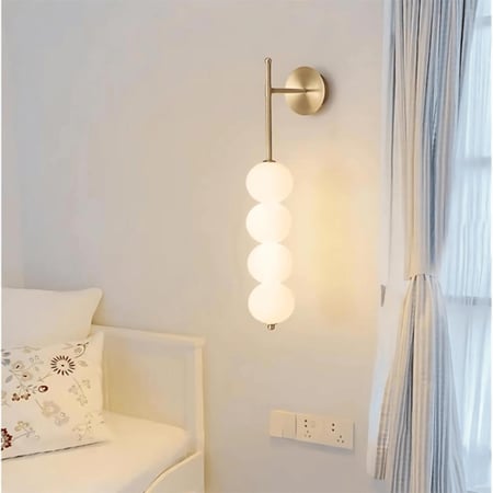 Wall lamp-F34/GD جداري لايتبول الذهبي