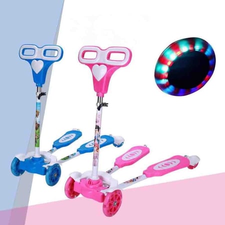 سكوتر اطفال فراشة عجلات مضيئة