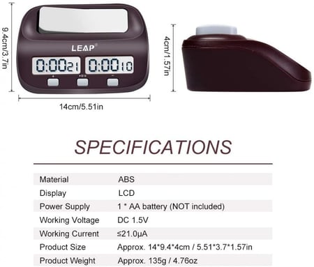 ساعه شطرنج chess clock