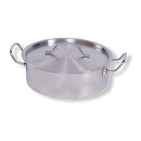 قدر أستيل مسطح 32cm