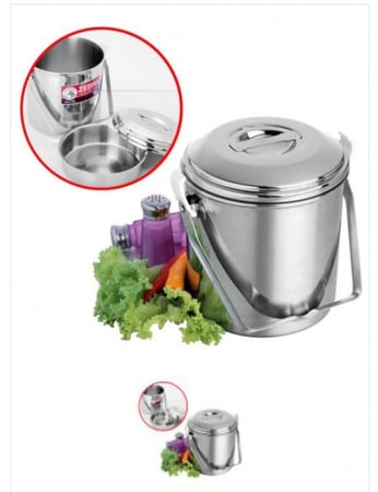 حافظة ثلج استيل مقاس 14 من زيبرا