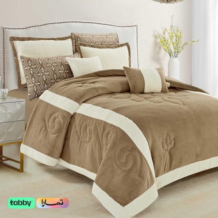 مفرش سرير هوفن ستيلا نفر ونص 4 قطع