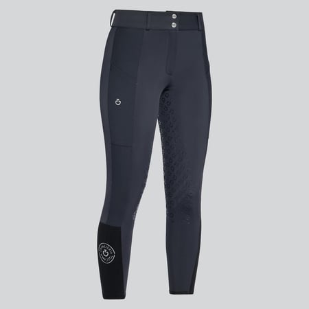 CT PERFORATED INSERT FULL GRIP BREECHES 7001 NAVY BLUE