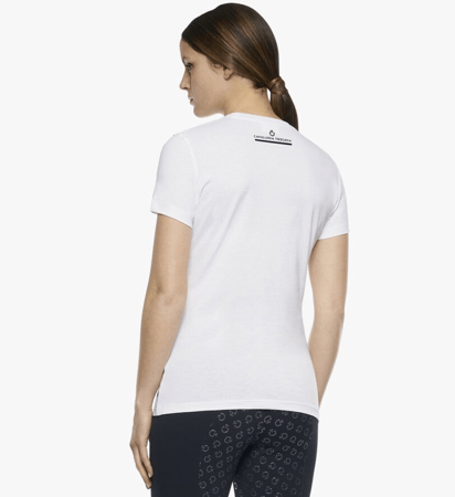 Mini CT  Flock Cotton T-Shirt 0001 WHITE