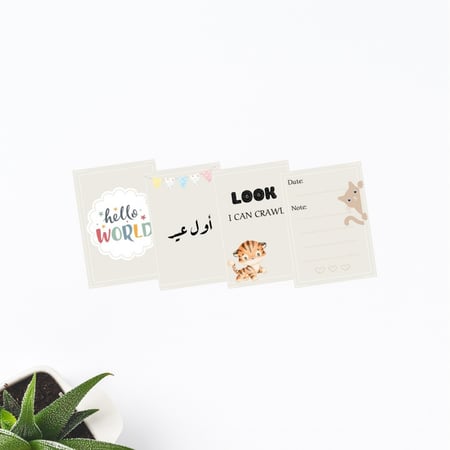 بطاقات مراحل التطور