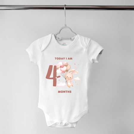 Set of 12 - Sleepy rabbit