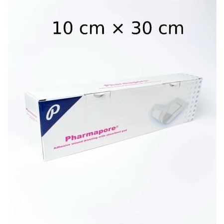 ضمادة طبية فارمابور10 فى 30 سم pharmapore 10x30 cm - لانا ميد