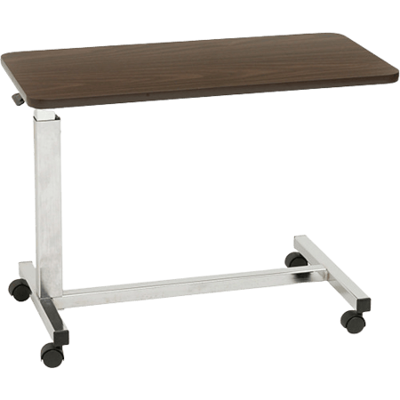 طاولة طعام لسرير المريض overbed table
