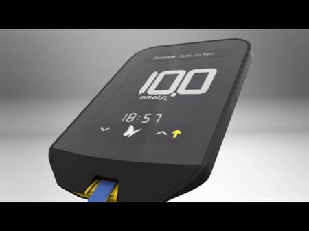 فري ستايل أوبتيوم نيو جهاز قياس السكر بدقة عالية