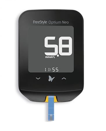 فري ستايل أوبتيوم نيو جهاز قياس السكر بدقة عالية