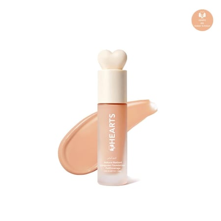 هارتس كريم أساس ناتشرال  لونغ وير ميديم تو ميديم M3