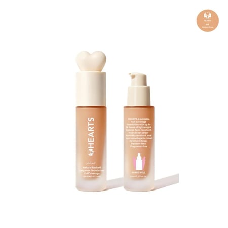 هارتس كريم أساس ناتشرال  لونغ وير ميديم ديب M4