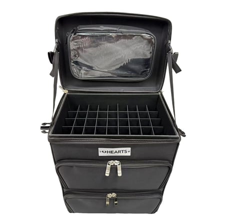 هارتس شنطة مكياج لتنظيم أدوات التجميل مع أدراج وسحب تلسكوبي -813