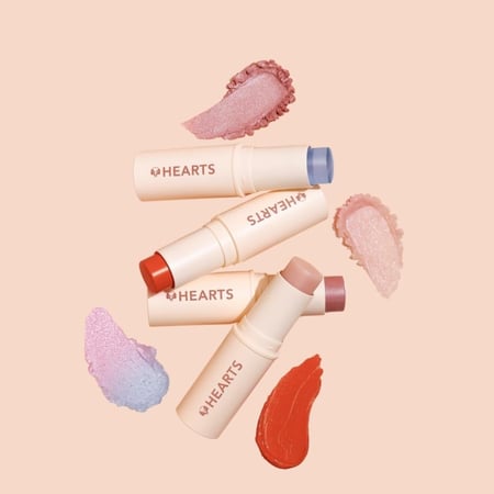 هارتس مجموعة الخدود الطبيعية-Peach Glow Cheeks