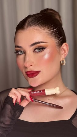 هارتس احمر شفاه سائل مطفي دارنج ريد 008