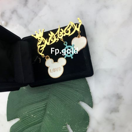 بروش التاج "مجموعه الميكي ماوس"