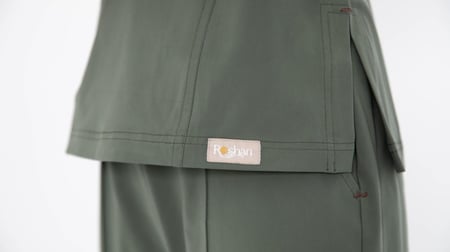 طقم سكراب باللون الزيتي