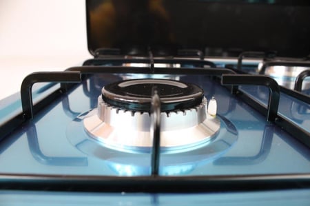 موقد غاز 4 عيون مع استاند من دينكس