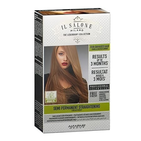 عبوة معالج البروتين من إل صالون لفرد وتنعيم الشعر.