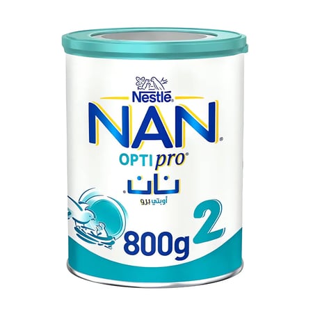 حليب نان 2 لدعم التطور الذهني والجسدي للرضع من عمر ستة اشهر