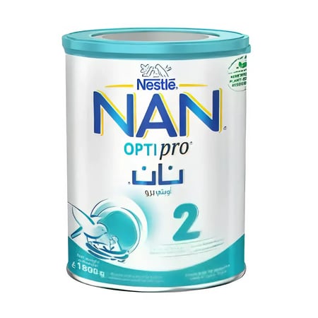 عبوة نان أوبتي برو حليب أطفال لمرحلة المتابعة رقم 2 حجم 1800 جرام.